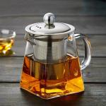 Essjay Transparent Borosilicate Glass Windsor Teapot, 500 Ml