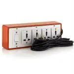 Hi-Plasst Universal Multi Socket Extension Board With 4 Anchor Sockets And 1 Switch With Cord 4 Yard