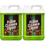 ZIVANTIX Floor Cleaner 10 Liter Green Stain Remover, Multi-surface Safe, Ants & Flies Repellent, Child Safe, Pet Safe