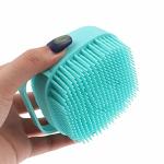 Dash Multi-Colors Silicone Bath Body Brush Shower Scrubber, Mud & Dirt Remover with Shower Gel Dispenser Soft Massager with Non-toxic Brushes (Random Colors)