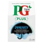 Pg Tips Plus Metabolism Black Tea Bags Teabox (Pack Of 20)
