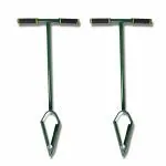 Klassic Post Hole Hand Auger for Plantation, Fence Post Manual Digging - Soil Auger (Pack of 2)