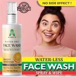 ALOETIC Waterless face wash for oil control 99% Germs cleanser & UV-Rays Protect & Refreshing Face With Cooling Scent.