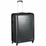 Delsey Toliara Black Polycarbonate Hardsided Check-in Luggage 76 cm