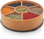 Shopimoz HIGH QUALITY FOOD GRADE PLASTIC MASALA BOX 1 Piece Spice Set (Plastic, Multicolor)