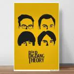 RAINFIRE CREATION The Big Bang Theory Poster for Home Office and Student Room Wall Decor | 12x18 Multcolor RFCP-226 Paper Print (18 inch X 12 inch)
