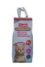 DOGISTA SMART CAT LITTER BABY POWDER 5KG - EASY SMART CLUMP,DUST FREE & SCOOPABLE BENTONITE SAND BABY POWDER FRAGRANCE