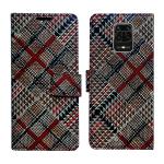 A D Enterprises Check Flip Cover for Redmi Note 10 Lite | Magnetic Case | Shock Absorbent | Flip Cover Redmi Note 10 Lite