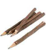 RICH ART AND CRAFT - Black Wood Jaipur Eco Friendly Handicraft Neem Pencil (Pack Of 100)