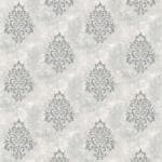 ORNER Texture Flowers Damask Wallpaper for Walls self Adhesive Wallpaper | Wall Paper for Wall Decor | Wall Stickers for Bedroom (56 Sq Ft.1 Roll) MOSCHINO_ALC119