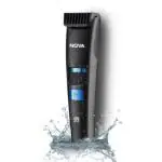 NOVA NHT 1059 Digital Waterproof Trimmer 200 min Runtime 40 Length Settings  (Grey)