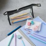 ECHSRT Travel pouch Utility pouch Storage pouch Organizer pouch Cosmetic pouch Makeup pouch Portable pouch Zipper pouch Pouch bag (PACK OF 3)