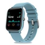 Pebble Pace Smart Watch for Women with Oximeter Function for SpO2 (Blood Oxygen) Monitoring with Full Touch Dynamic Colour Display, Multiple Sports Mode, HR, Sleep and BP Monitoring (Blue)