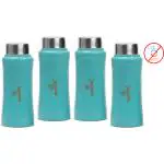 Speedex Stainless Steel Water Bottle for Office School Light Weight Easy to Carry ( Pack of 4 )