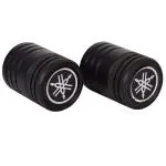 RoadReligion Wheel Slider for Yamahaa MT15/ R15 V3/ R15 V4/ R15 M (Black) (with YAMAHAA Logo)