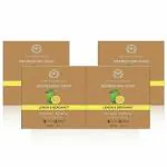 The Man Company Refreshing Bath Soap Bar with Lemon & Bergamot ( Combo Pack of 4 ) for Long-Lasting Freshness | Glowing, Soft & Supple Skin | Refreshing Fragrance | For All Skin Types-100gm-BUY 3 GET 1 FREE