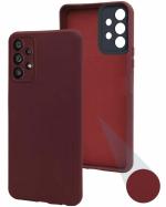 Jkobi Back Cover Case For Samsung Galaxy A73 5G ( Inside Fiber cloth | Smooth Matte Finish | Elegant Professional Look |Maroon )