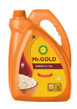 Mr.Gold Cold Pressed Gingelly Oil/Til Oil/Sesame Oil Can,5L