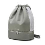 Handcuffs Drawstring Backpack Casual Sports Bag For Men & Women Swimming Pool Hiking Beach Gym Backpacks, Grey