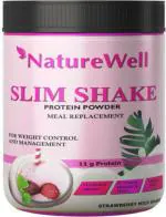 Naturewell Slim Shake For Weight Management Strawberry Flavour Protein Shake - Strawberry, 200 Gram