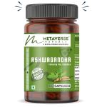 Metaverse Herbals Ashwagandha Capsule for Strength Stamina Immunity 100% Pure Ayurvedic