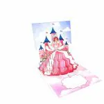 Designarium 3D Popup Princess Doll Girl Birthday Greeting Card