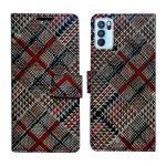 A D Enterprises Check Flip Cover for Oppo Reno6 Pro 5G | Magnetic Case | Shock Absorbent | Flip Cover Oppo Reno6 Pro 5G