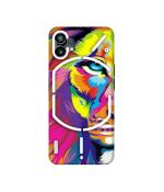 Casotec Lion Design 3D Printed Hard Back Case Cover for Nothing Phone (1) 5G