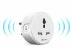 Ozone 10A WiFi Smart Plug with Energy Monitoring | Control Appliances From Your Smartphone (Pack-1)