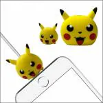 Tykee Yellow Silicone Shock-Absorbent Charger Case Cover for iPhone or Android Chargers 15 L x 4 W x 12 H cm