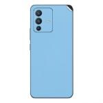 GADGETSWRAP Premium Material Skin Vinyl Decal Sticker Compatible With Vivo V23 Pro (5G) - Light Blue Glossy