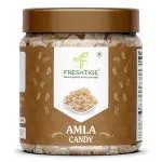 FRESHTIGE Dry Sweet Amla (Indian Gooseberry)- 100% Natural , Source of Vitamin C (300g)