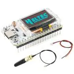 Tech- i HiLetgo ESP32 LoRa SX1278 0.96 inch OLED Display Development Board WIFI Bluetooth Dual Core 240MHz CP2102 and 433/470MHz Antenna for Arduino Smart WIFI LoRa 32