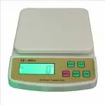 Snora Electronic Portable Digital Multipurpose Kitchen Weighing Scale/Weight Machine/ with LCD Display (White 10 kg)