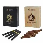 ROYAL SWAG Ayurvedic Herbal Cigarette Regular, Clove Flavoured (40 Sticks) 100% NO Nicotine & NO Tobacco - Helps To Quit Smoking (Smoking Cessation) Non Addictive | Pack Of 40