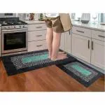 ROUSN 100% Cotton Carpet Rug Anti Slip Runner with Floor Mat Runner Mat
