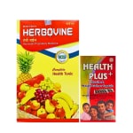 HERBSHD Ayurvedic HERBOVINE Syrup & HEALTH PLUS Capsule (combo pack)