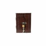 pranjals house Brown Leather Handcrafted Diary 100 Pages