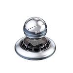 Ashtash Auto Alloy Metal NBA Basket ball Solar Automatic Car Air Aromatherapy Perfume, Air Freshener (Silver Color)