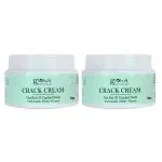 Globus Naturals Crack Cream For Dry Cracked Heels And Feet Pack Of 2 (100 G)
