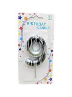 Hippity Hop Black Number Birthday Candle