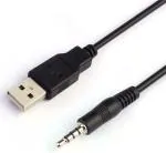 Astound Usb 2.0 Male To 3.5Mm Aux Audio Plug Male Jack Cable For Earphone Male To Male