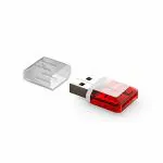 Red Champion Usb 2.0 Micro Sd Card Reader for Pc, Tablets and Laptops