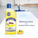 Regular Clean Lemon Surface Cleaner Suitable for Bathroom & Floor surfaces , Surface & Floor Cleaner Liquid , Mop Floor Cleaner Liquid , Liquid For Cleaning Suitable for All Mops 500ML
