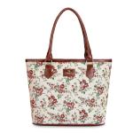 The Clownfish Justina White Polyester Justina Handbag For Women