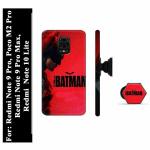 Mobi Elite The Batman Printed Hard Back Case Cover with Mobile Holder, Pop holder, Pop socket for Mi Redmi Note 9 Pro, Mi Redmi Note 9 Pro Max, Mi Redmi Note 10 Lite, Xiaomi Poco M2 Pro