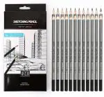 Pehrovin Ventures Worison Artist Grade Quality Fine Art Drawing And Sketching Pencils(9H To 14B)-24 Pcs