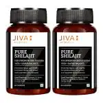 JIVA Pure Shilajit - Improves brain function - 60 Capsules| Pack of 2