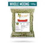 NEXTSTEP ORGANIC Whole Moong | Moong Sabut | Moong For Sprouted 100g