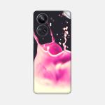 GADGETSWRAP Printed Vinyl Skin Sticker for Realme 10 Pro Plus - The Pink Milk Of Melody
